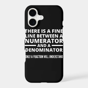 Funny Math FINE LINE NUMERATOR DENOMINATOR
