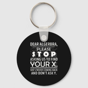 Funny Math For Math Lovers Nerd Nerdy Hilarious De Key Ring