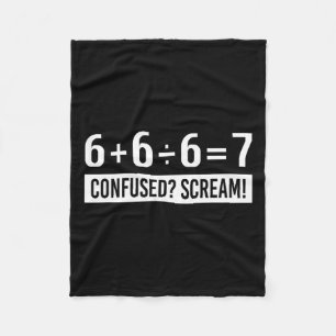 Funny Math Formula Happy Pi Day Fleece Blanket