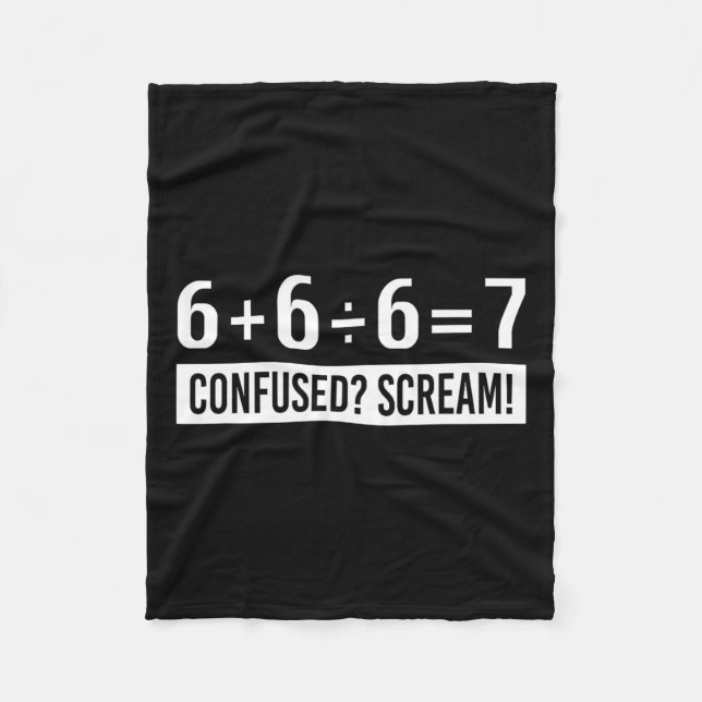 Funny Math Formula Happy Pi Day  Fleece Blanket (Front)