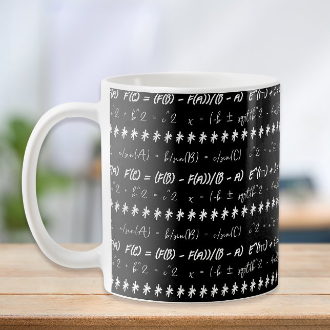 Funny Math Formulae Gift for Mathematician  Coffee Mug (Creator Uploaded)