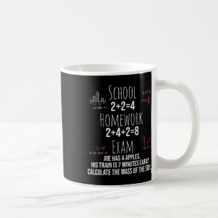 Funny Math Gift For Teen Girls Tween Women Teacher Coffee Mug