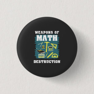 Funny Math Gifts 3 Cm Round Badge