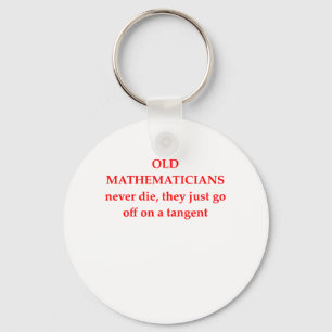 funny math joke key ring