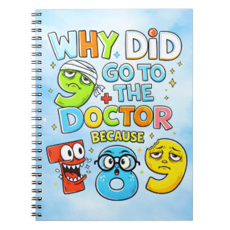 Funny Math Joke Numbers Notebook for Kids