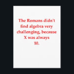 funny math joke postcard<br><div class="desc">more great math and scince jokes at jimbuf and jimhartley galleries.</div>