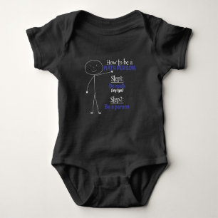 Funny Math Person Mathematics Teacher Educator Baby Bodysuit