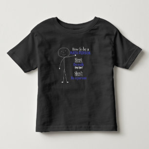 Funny Math Person Mathematics Teacher Educator Toddler T-Shirt