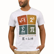 Funny Math Rebus Puzzle Pi Day T-Shirt