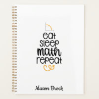 Funny math student school personalised gift