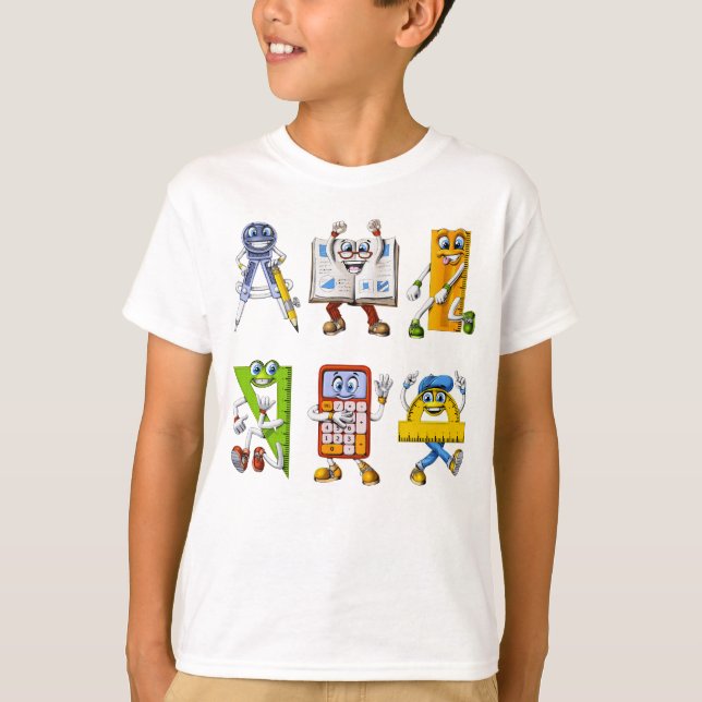 Funny Math  T-Shirt (Front)