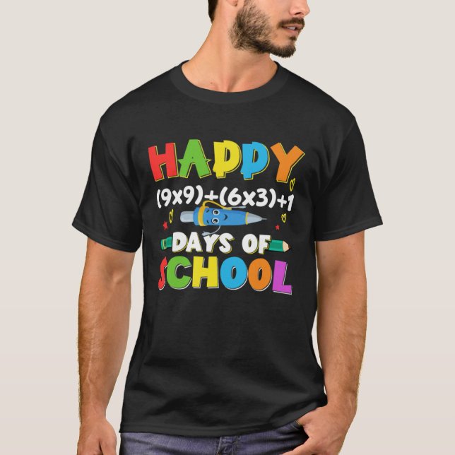 Funny Math Teacher 100th Day Math Formula Pullover (Front)
