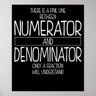 Funny Math Teacher Joke Men Women Fun Best Math Poster