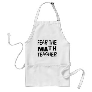Funny Math Teacher Standard Apron