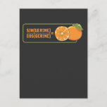 Funny Math Teacher Tangerine mathematics Pun Postcard<br><div class="desc">This is the ultimate Funny Math Teacher Gift for birthdays or holidays. Whether you are getting this funny Funny Tangerine Math Pun Gift.</div>