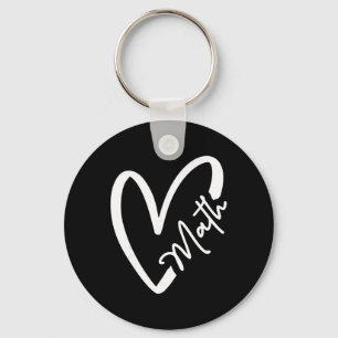 Funny Mathematician Teacher Kids Physicist I Love Key Ring