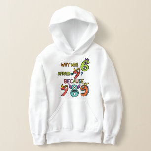 Funny Maths Numbers Hoodie for Kids