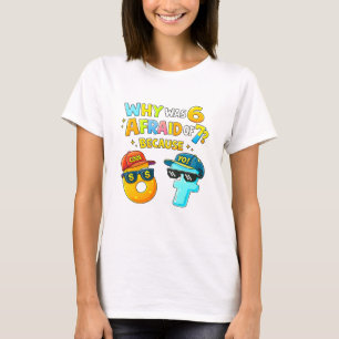 Funny Maths Numbers Joke T Shirt for Kids