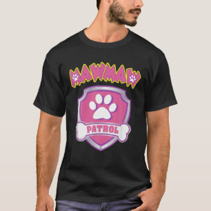 Funny Mawmaw Patrol - Dog Mum Dad For Men Women T-Shirt
