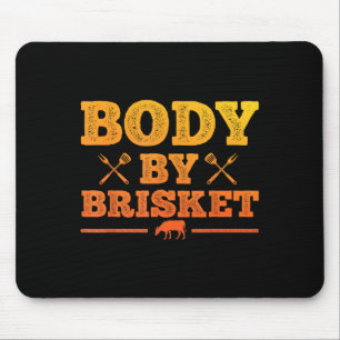 Funny Meat Grilling Art For Men Women Bbq Grill Me Mouse Mat