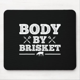 Funny Meat Grilling Art For Men Women Bbq Grill Me Mouse Mat