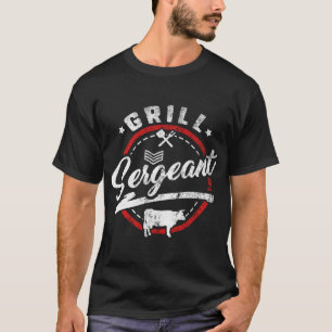 Funny Meat Smoking Matching Shirts Grill Sergeant