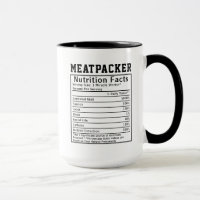 Funny Meatpacker Nutrition Facts Food Industry