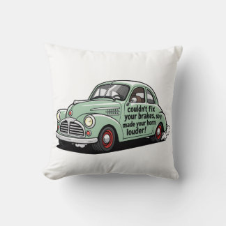 Funny mechanic car couldn't fix brakes horn louder cushion