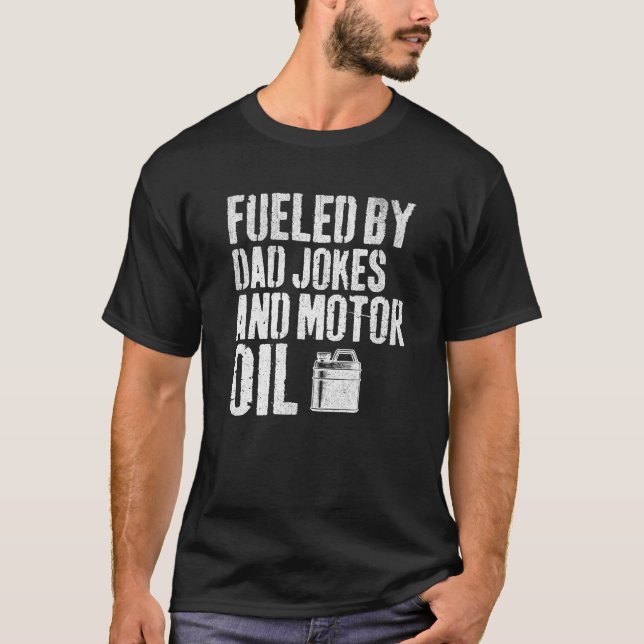 Funny Mechanic Dad Car Builder Auto Repair Garage  T-Shirt (Front)
