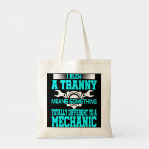 Funny Mechanic Gag Gift Offensive Humour Aircraft Tote Bag