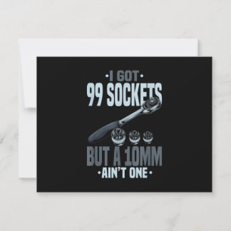 Funny Mechanic Gift For A Car Mechanic Holiday Card