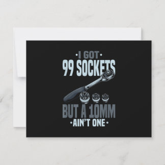 Funny Mechanic Gift For A Car Mechanic Thank You Card