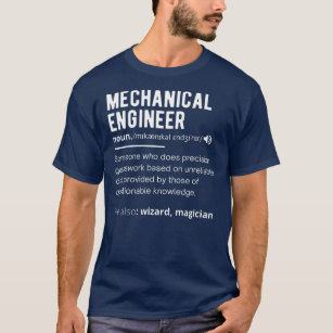 Funny Mechanical Engineer Definition Engineering T-Shirt