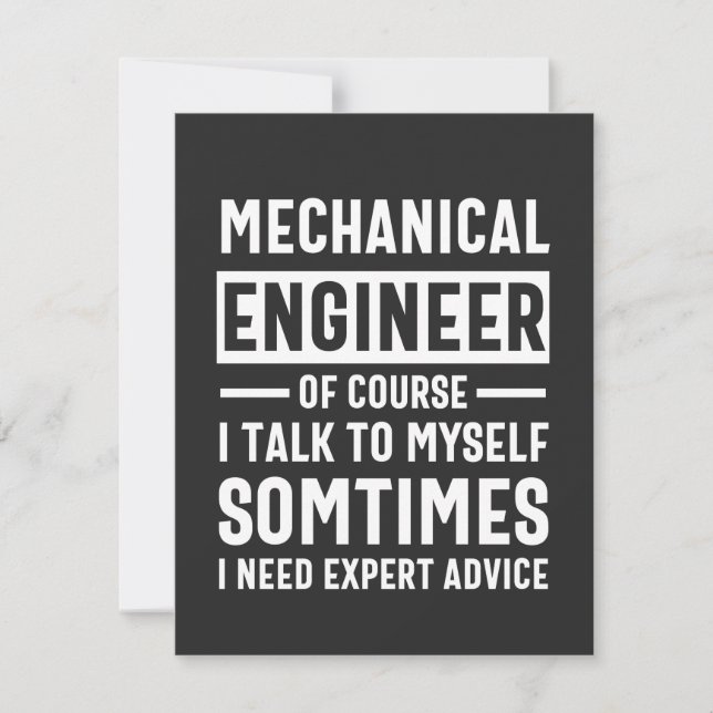 Funny Mechanical  Engineer Gift (Front)