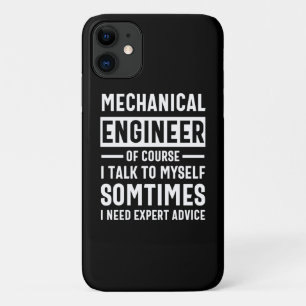 Funny Mechanical  Engineer Gift iPhone 11 Case