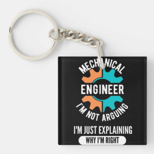 Funny Mechanical Engineer, Mechanical Engineering Key Ring