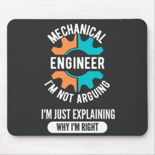 Funny Mechanical Engineer, Mechanical Engineering Mouse Mat