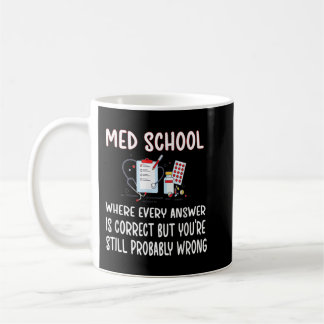Funny Med School Future Doctor Medical School Stud Coffee Mug