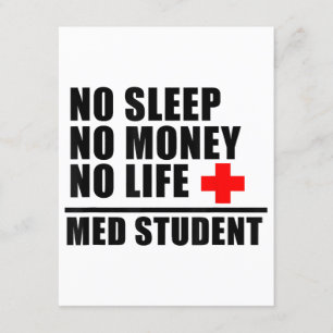 Funny Med School T ShirtTrust Me Im Almost A Docto Enclosure Card