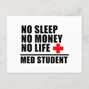 Funny Med School T ShirtTrust Me Im Almost A Docto Postcard