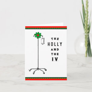 Funny Medical Christmas Holiday Card