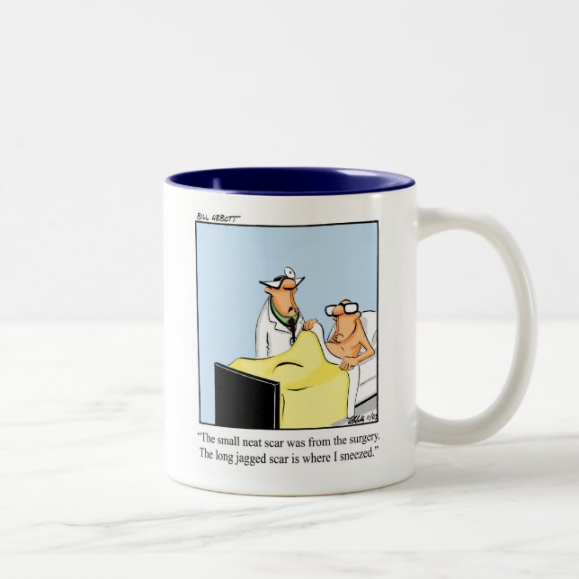 Funny Medical/ Get Well Humour Mug (Right)