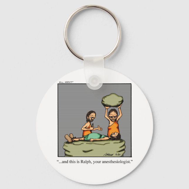 Funny Medical Gift! Key Ring (Front)