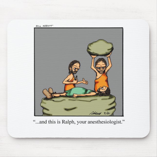 Funny Medical Gift! Mouse Mat (Front)