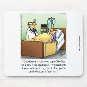 Funny Medical Humour Mousepad