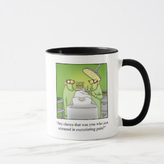 Funny Medical Humour Ringer Mug