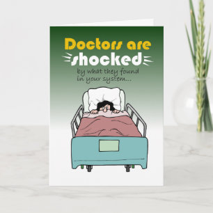 funny medical mystery get well card