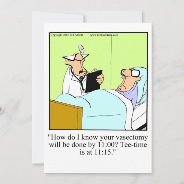 Funny Medical School Graduation Party Invitation (Front)