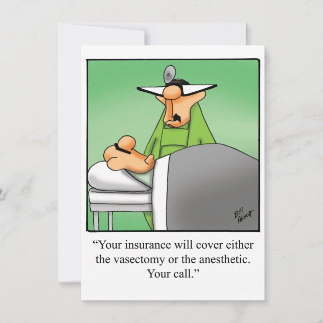 Funny Medical School Graduation Party Invitations (Front)