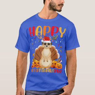 Funny Meerkat Animal Lover Happy Meerkat HelloThan T-Shirt